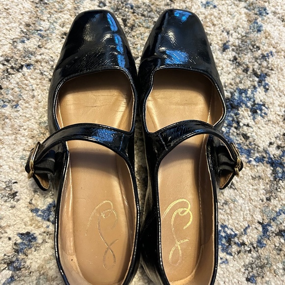 Sam Endelman black patent flats - Picture 1 of 4